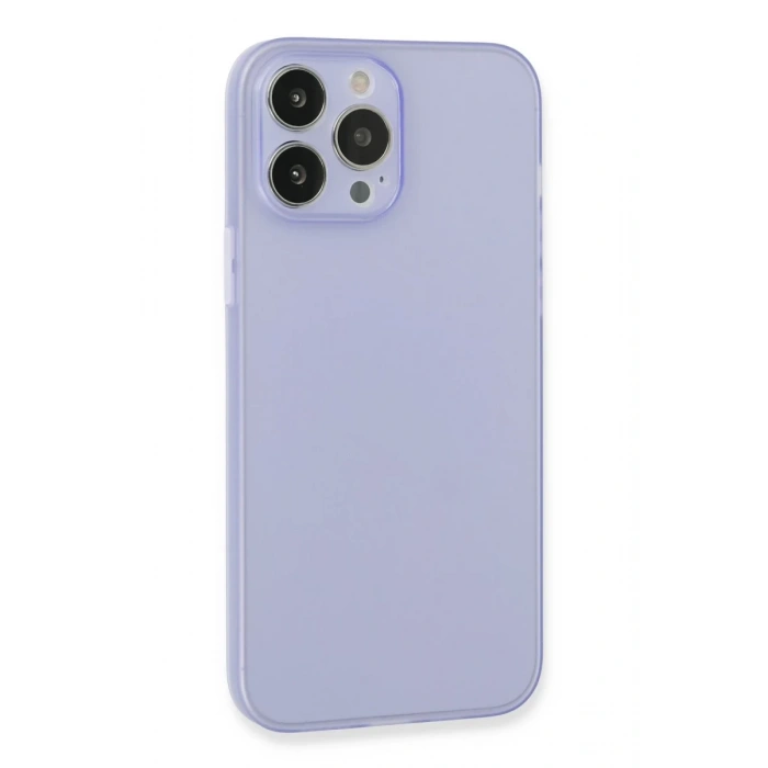 Apple iPhone 13 Pro Max Uyumlu Kılıf Puma Silikon - Mor