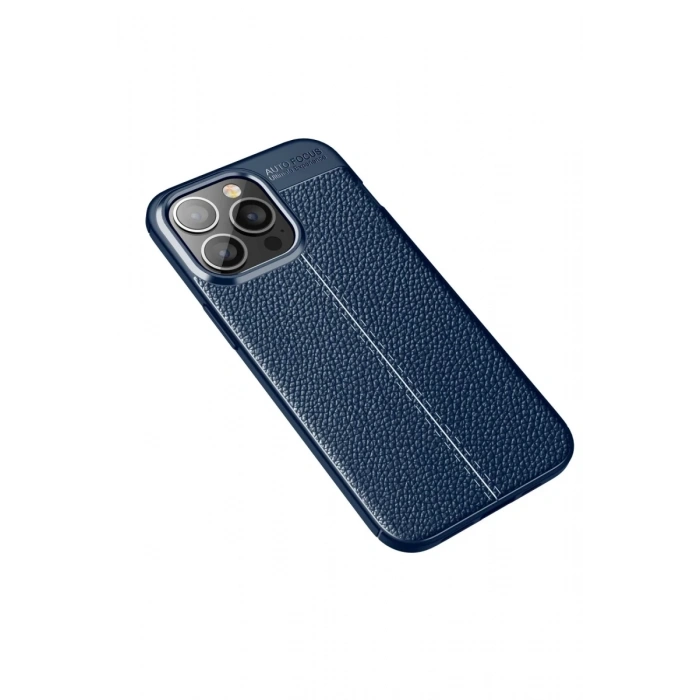 Apple iPhone 13 Pro Uyumlu Kılıf Auto Focus Kapak - Lacivert