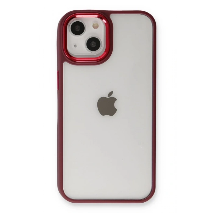 Apple iPhone 14 Plus Uyumlu Kılıf Dora Kapak - Kırmızı