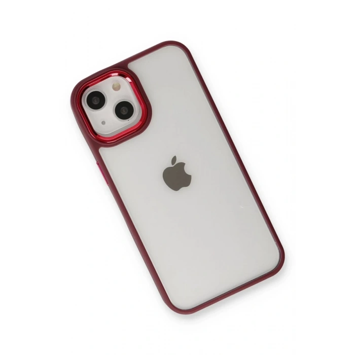Apple iPhone 14 Plus Uyumlu Kılıf Dora Kapak - Kırmızı