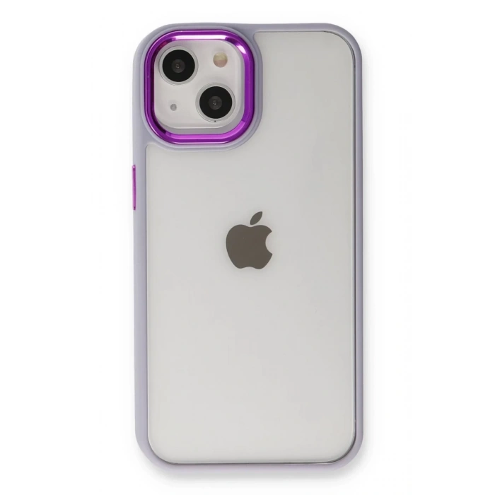 Apple iPhone 14 Plus Uyumlu Kılıf Dora Kapak - Lila