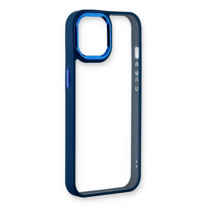 Apple iPhone 14 Plus Uyumlu Kılıf Dora Kapak - Mavi