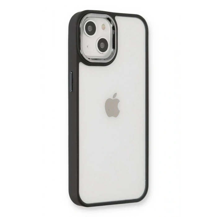 Apple iPhone 14 Plus Uyumlu Kılıf Dora Kapak - Siyah