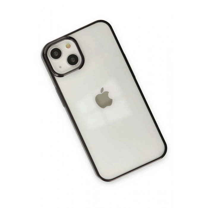 Apple iPhone 14 Plus Uyumlu Kılıf Element Silikon - Siyah