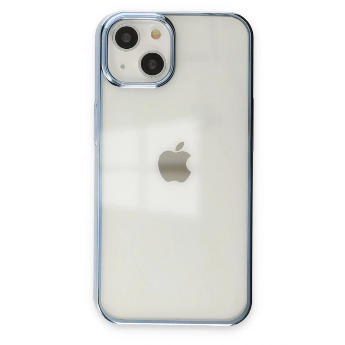 Apple iPhone 14 Plus Uyumlu Kılıf Element Silikon - Sky Blue