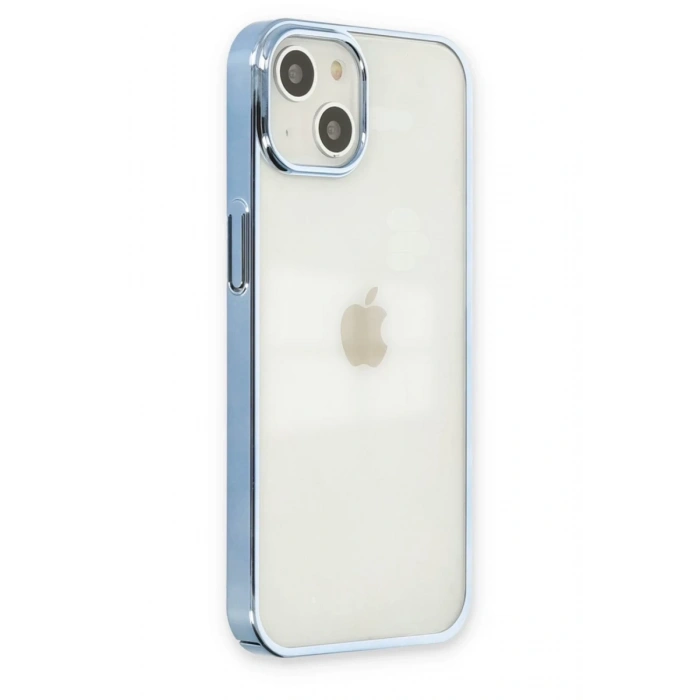 Apple iPhone 14 Plus Uyumlu Kılıf Element Silikon - Sky Blue