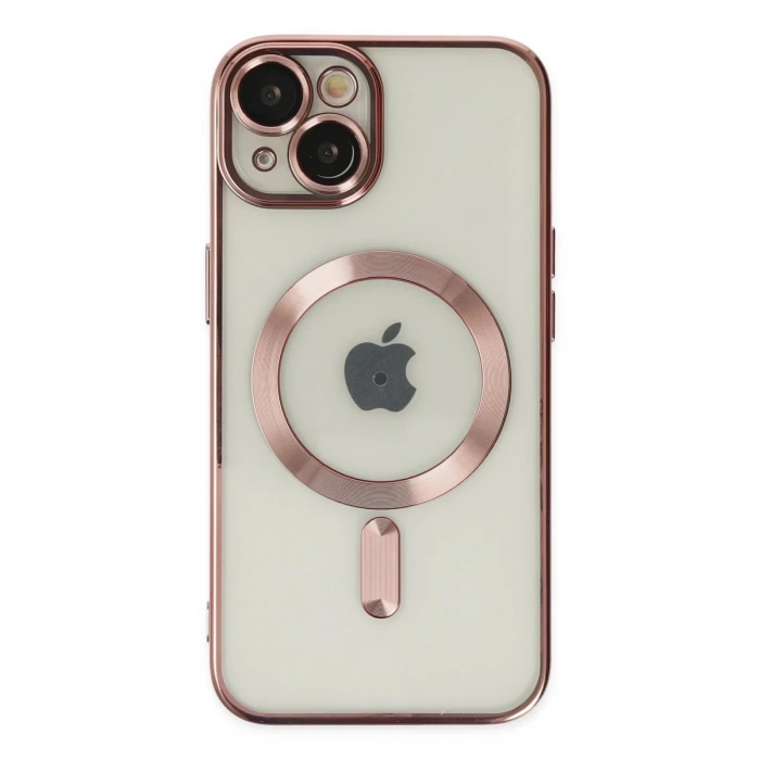Apple iPhone 14 Plus Uyumlu Kılıf Kross Magneticsafe Kapak - Rose
