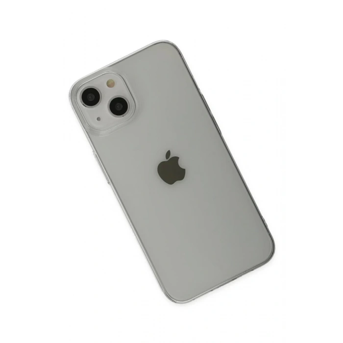 Apple iPhone 14 Plus Uyumlu Kılıf Pc Sert Şeffaf Kapak - Şeffaf