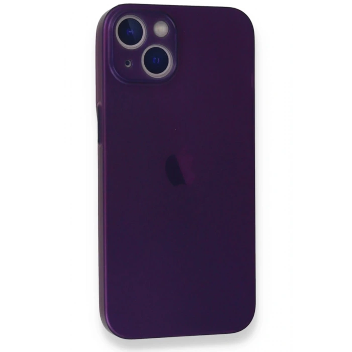 Apple iPhone 14 Plus Uyumlu Kılıf PP Ultra İnce Kapak - Mor