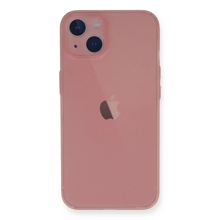 Apple iPhone 14 Plus Uyumlu Kılıf PP Ultra İnce Kapak - Pembe