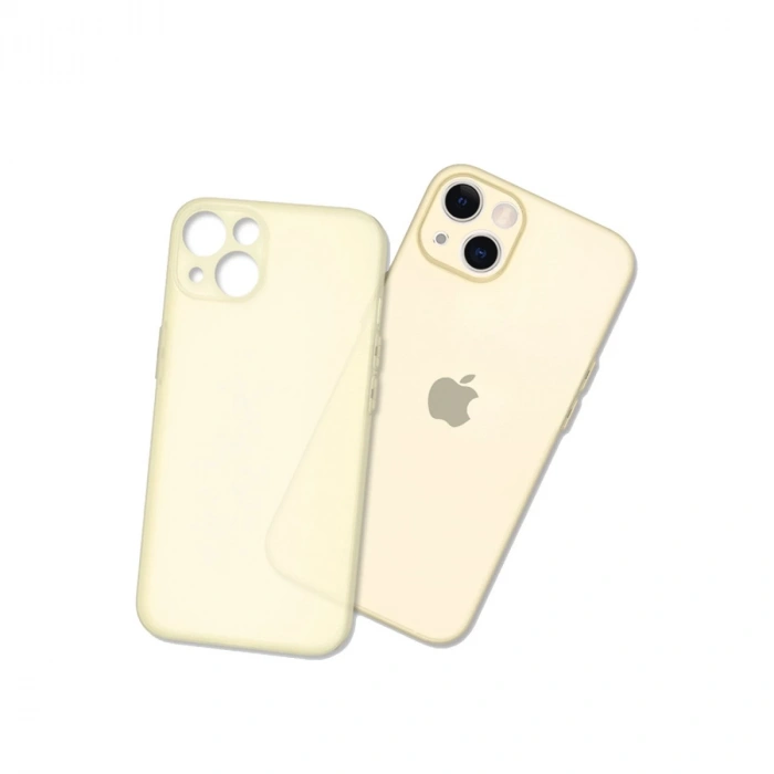 Apple iPhone 14 Plus Uyumlu Kılıf Puma Silikon - Gold