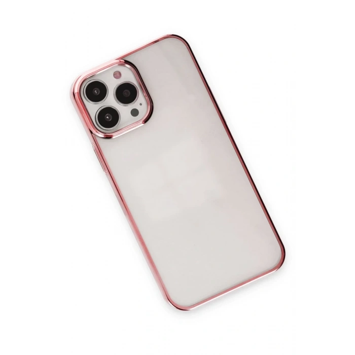 Apple iPhone 14 Pro Max Uyumlu Kılıf Element Silikon - Pembe