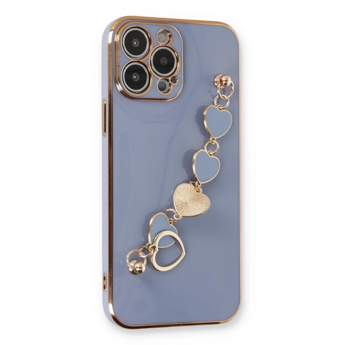 Apple iPhone 14 Pro Max Uyumlu Kılıf Esila Silikon - Gri