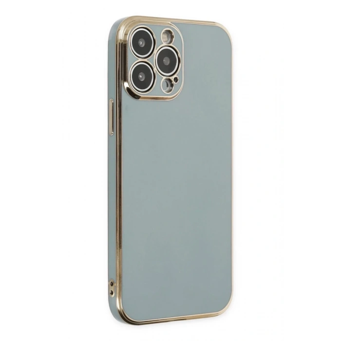 Apple iPhone 14 Pro Max Uyumlu Kılıf Volet Silikon - Açık Yeşil