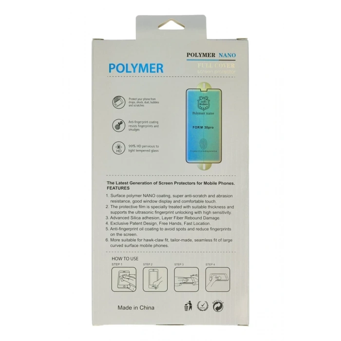 Apple iPhone 14 Pro Max Uyumlu Polymer Nano Ekran Koruyucu