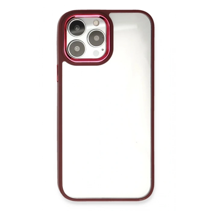 Apple iPhone 14 Pro Uyumlu Kılıf Dora Kapak - Kırmızı