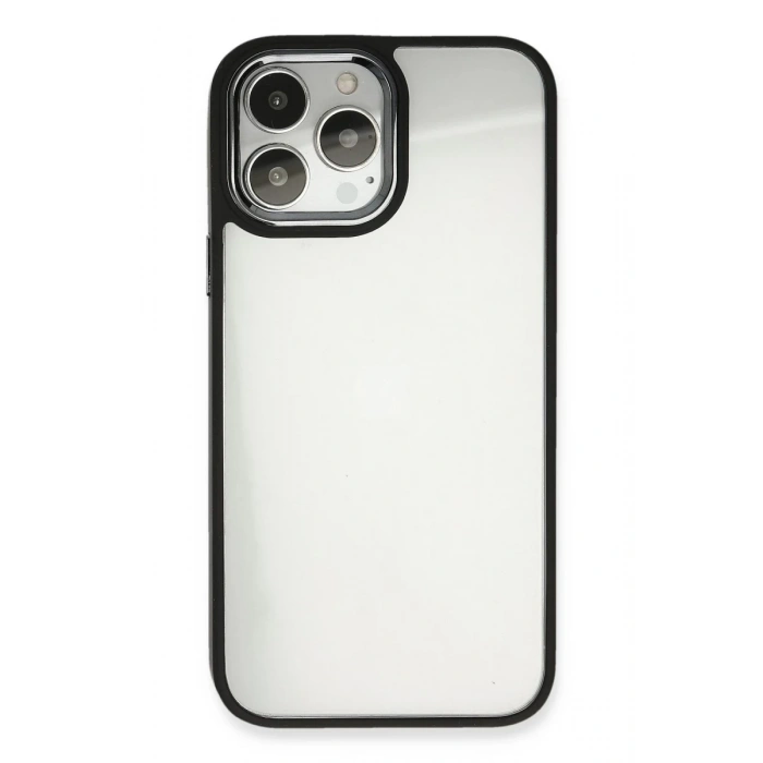 Apple iPhone 14 Pro Uyumlu Kılıf Dora Kapak - Siyah