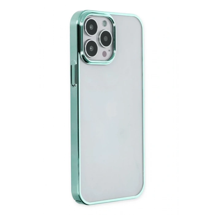 Apple iPhone 14 Pro Uyumlu Kılıf Element Silikon - Yeşil