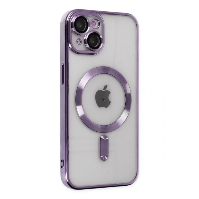 Apple iPhone 14 Uyumlu Kılıf Kross Magneticsafe Kapak - Mor