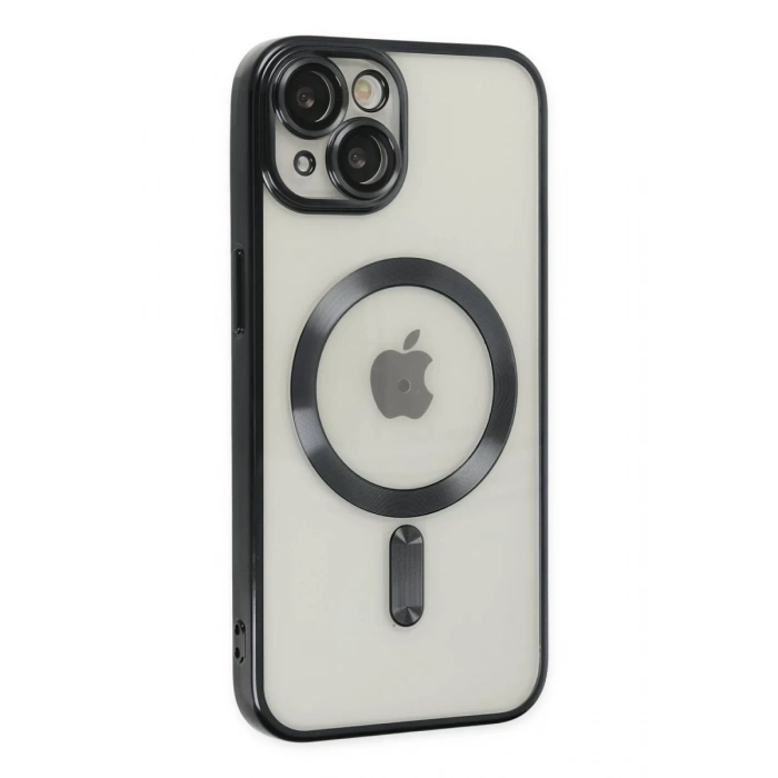 Apple iPhone 14 Uyumlu Kılıf Kross Magneticsafe Kapak - Siyah