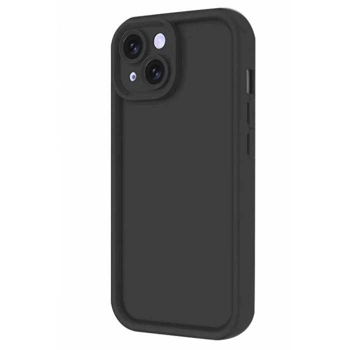 Apple iPhone 14 Uyumlu Kılıf Viera Silikon - Siyah