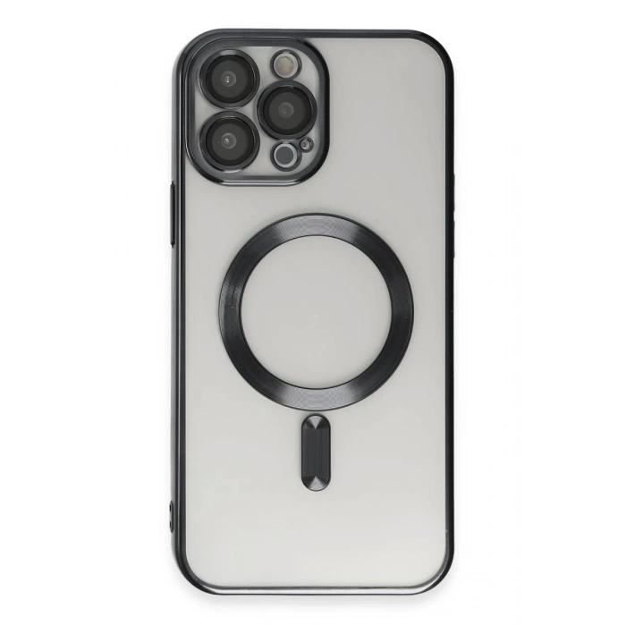 Apple iPhone 15 Pro Max Uyumlu Kılıf Kross Magneticsafe Kapak - Siyah