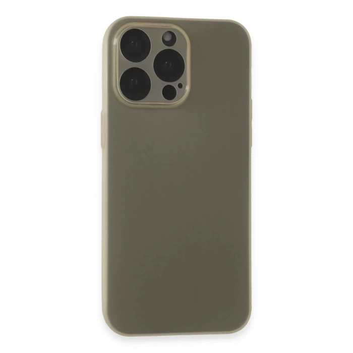 Apple iPhone 15 Pro Max Uyumlu Kılıf Puma Silikon - Gold