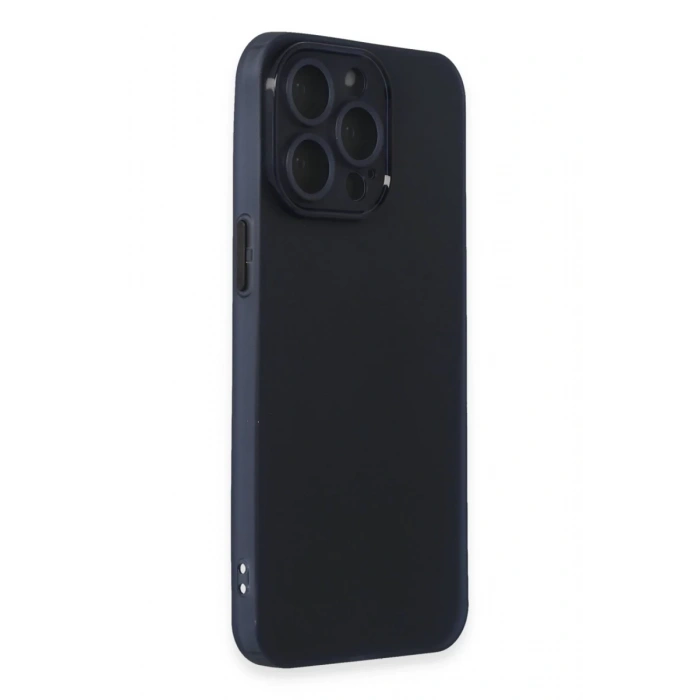 Apple iPhone 15 Pro Uyumlu Kılıf Puma Silikon - Lacivert