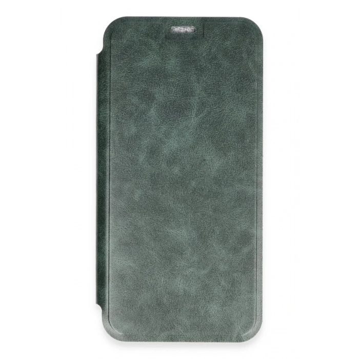 Apple iPhone 16 Plus Kılıf Flip Cover - Koyu Yeşil