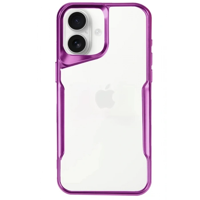 Apple iPhone 16 Plus Uyumlu Kılıf Boyi Silikon Kapak - Pembe