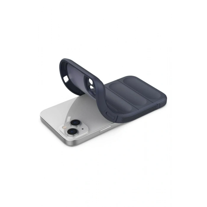 Apple iPhone 16 Plus Uyumlu Kılıf Optimum Silikon - Lacivert