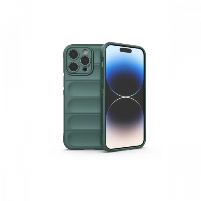 Apple iPhone 16 Pro Kılıf Optimum Silikon - Koyu Yeşil