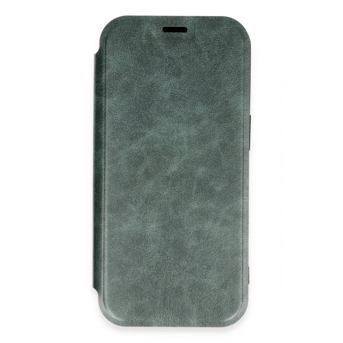 Apple iPhone 16 Pro Max Kılıf Flip Cover - Koyu Yeşil