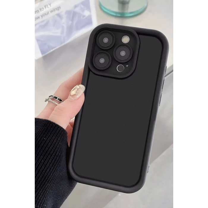Apple iPhone 16 Pro Max Uyumlu Kılıf Viera Silikon - Kırmızı