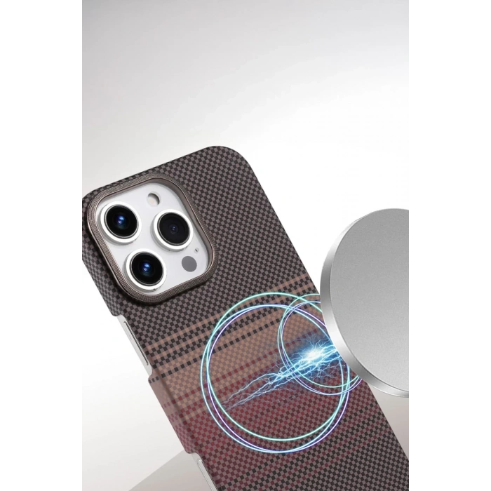 Apple iPhone 16 Pro Max Uyumlu Vega Magsafe Kapak - Siyah