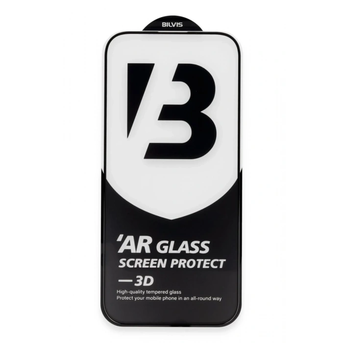 Apple iPhone 16 Pro Uyumlu Bilvis 3D Mat Cam Ekran Koruyucu