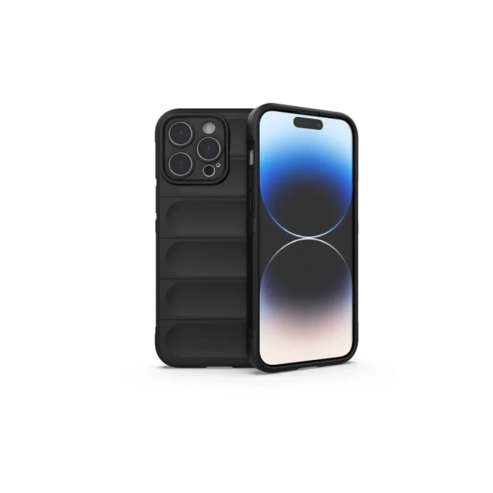 Apple iPhone 16 Pro Uyumlu Kılıf Optimum Silikon - Siyah
