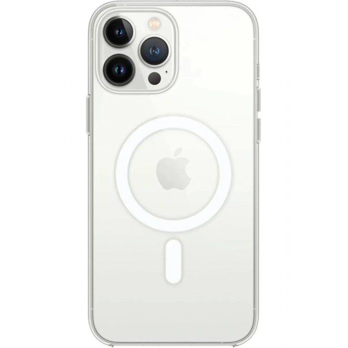Apple iPhone 16 Pro Uyumlu Kılıf Pc Real Magsafe Kapak - Şeffaf