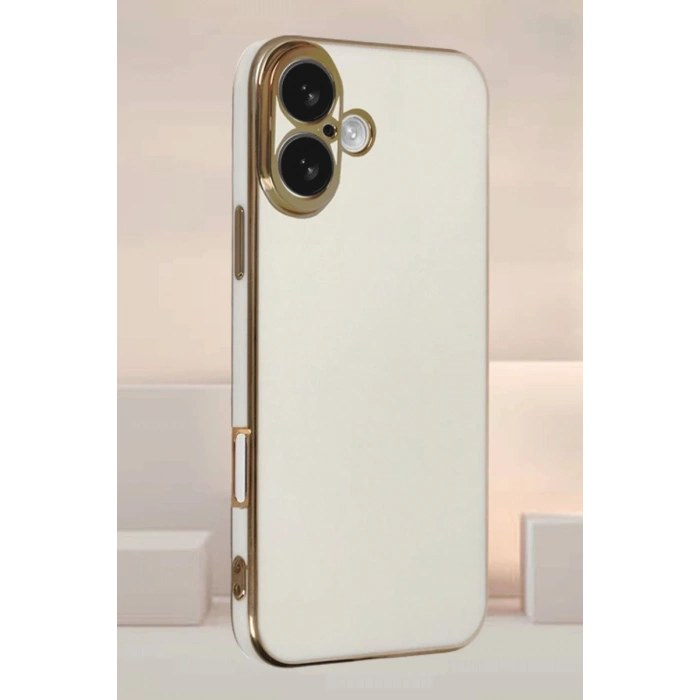 Apple iPhone 16 Uyumlu Kılıf Volet Silikon - Kırmızı