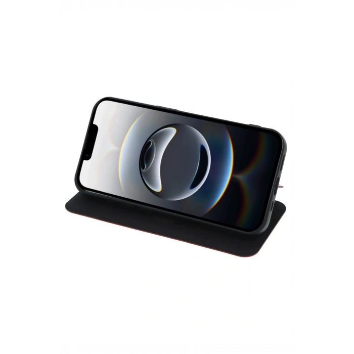 Apple iPhone 16E Uyumlu Kılıf Flip Cover - Siyah