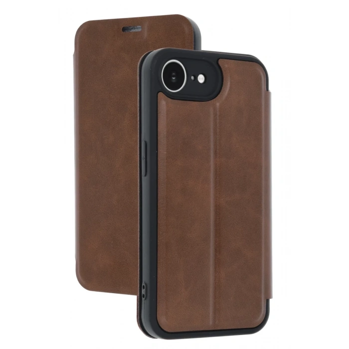 Apple iPhone 16E Uyumlu Kılıf Flip Cover - Taba
