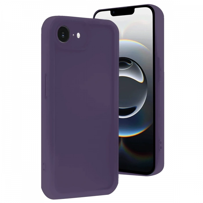 Apple iPhone 16E Uyumlu Kılıf Viera Silikon - Mor