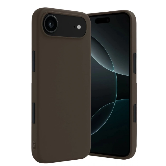 Apple iPhone 17 Air Uyumlu First Silikon - Kahverengi