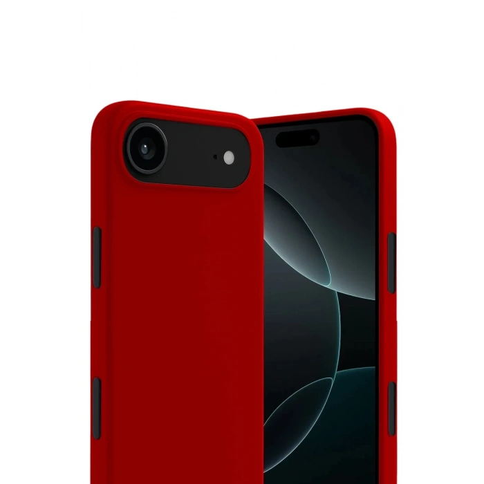 Apple iPhone 17 Air Uyumlu First Silikon - Kırmızı
