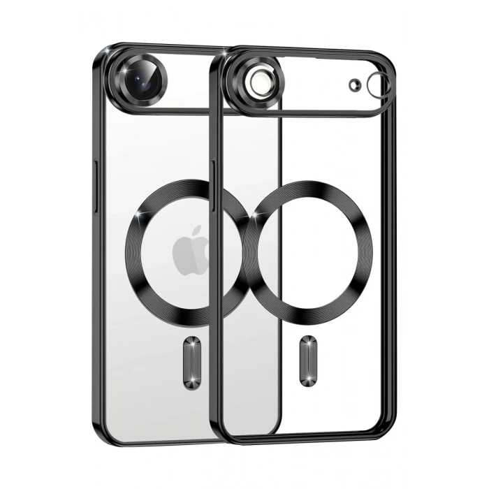 Apple iPhone 17 Air Uyumlu Kross Magneticsafe Kapak - Siyah