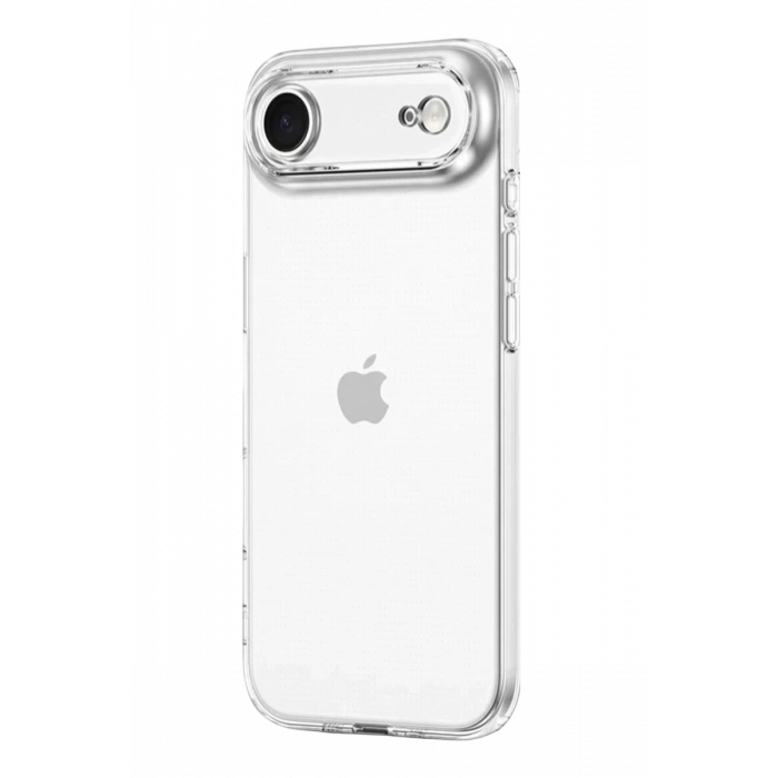Apple iPhone 17 Air Uyumlu Lüx Şeffaf Silikon - Şeffaf