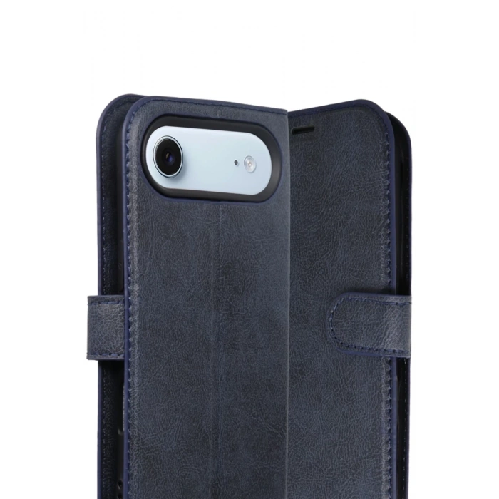 Apple iPhone 17 Air Uyumlu Trend S Plus Kapaklı Kılıf - Lacivert
