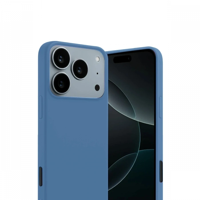 Apple iPhone 17 Pro Max/18 Pro Max First Silikon - Mavi