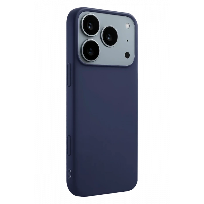 Apple iPhone 17 Pro Max Uyumlu First Silikon - Lacivert