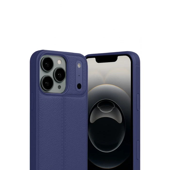 Apple iPhone 17 Pro Uyumlu Auto Focus Kapak - Lacivert